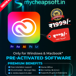 Pre-Activated Adobe Creative Cloud – (Only for Windows)