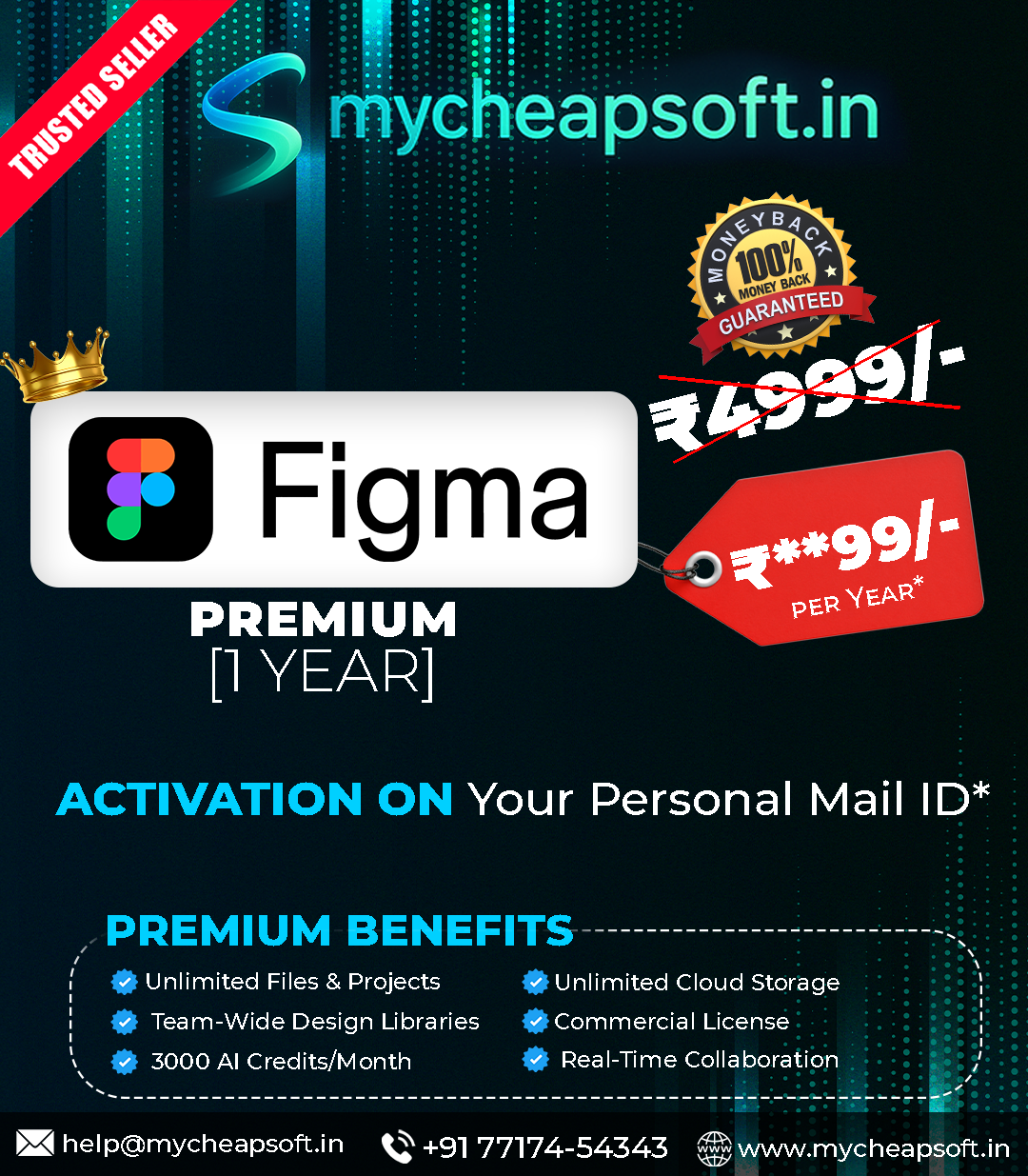 Figma Pro Figma Pro – 1 Year Subscription - Image 1